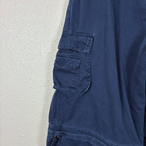 VTG Y2K Faded Glory Convertible Baggy Cargo Pants Sz Small (Boys 18) - Picture 2 of 7